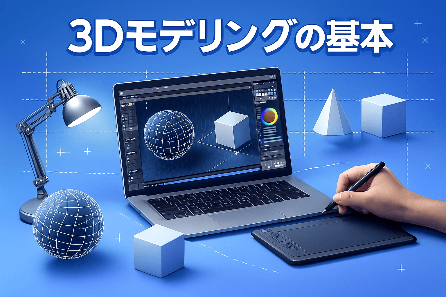 「初心者向け」3Dモデリングの基本用語をわかりやすく解説