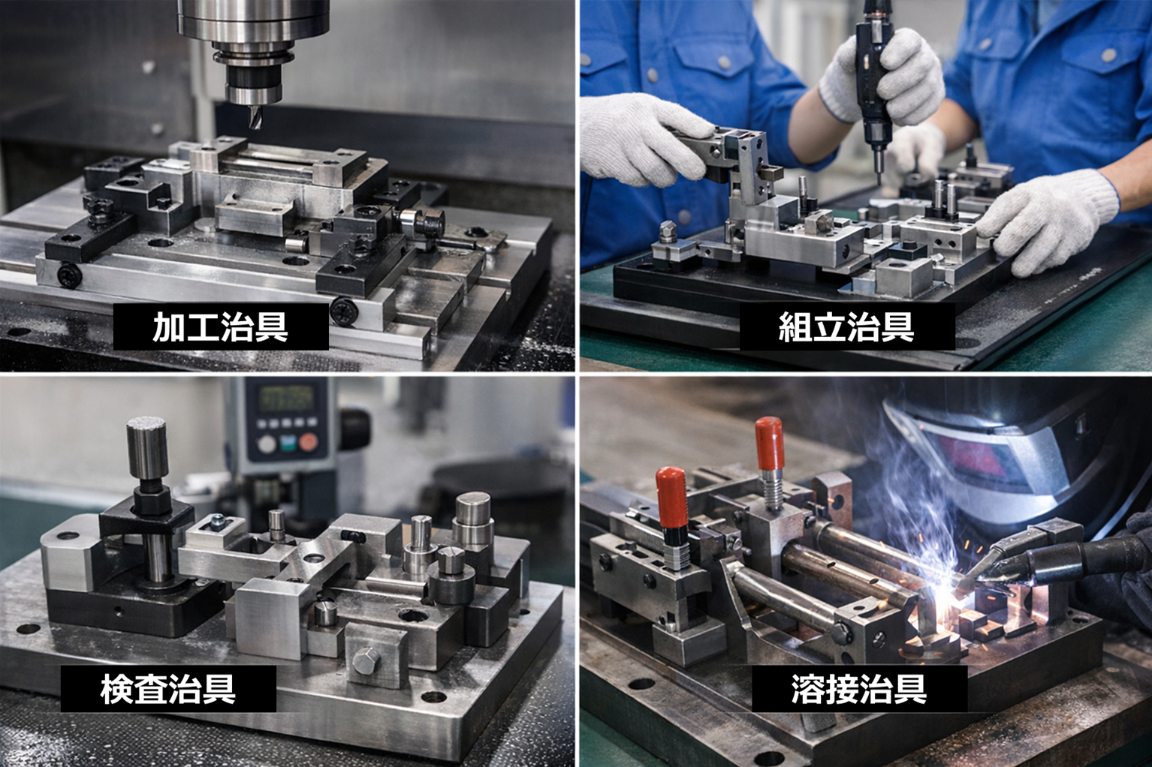 ZW3D治具の主な種類と用途