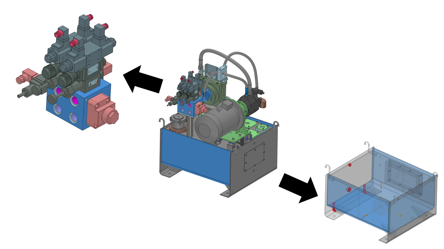 ZW3D複雑アセンブリでは計算負荷が高くなる