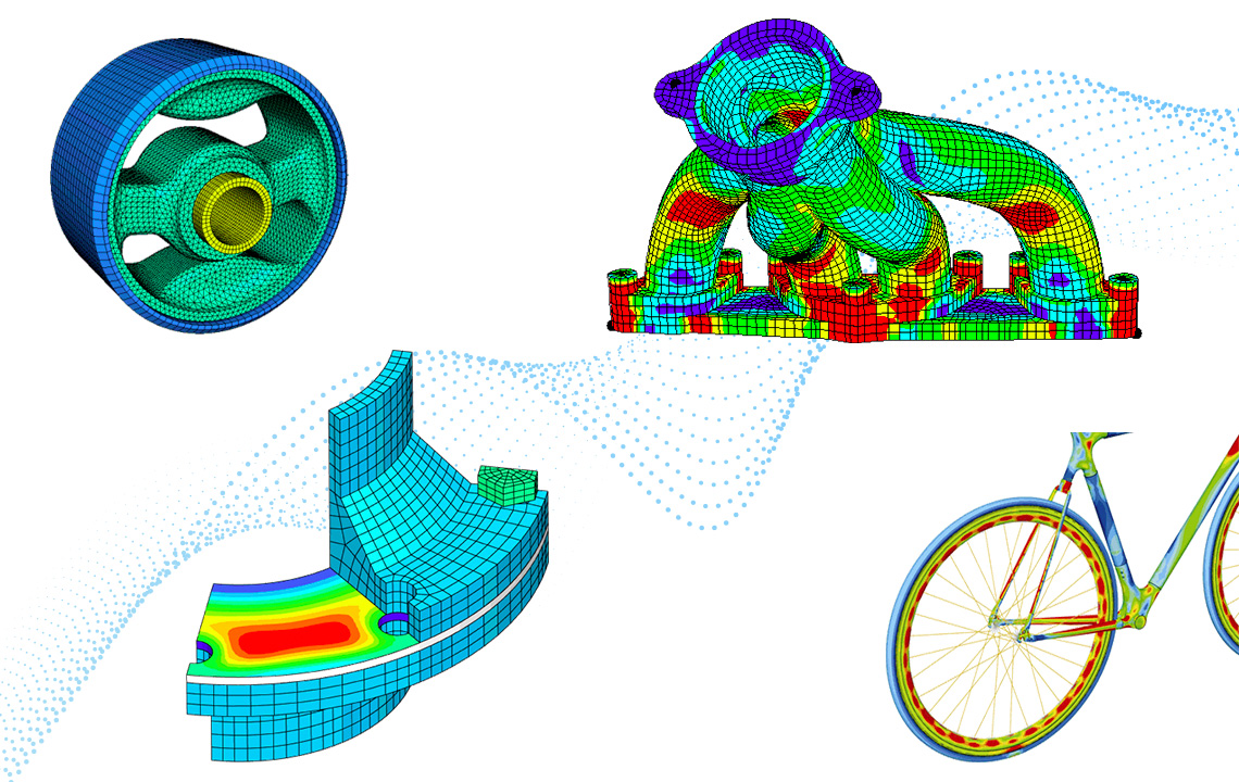 AbaqusでのFEM解析事例