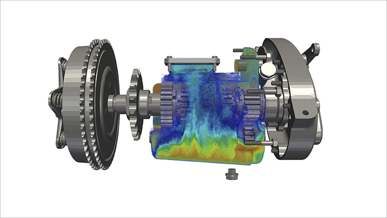 Altair CFDによる熱流体連成解析結果