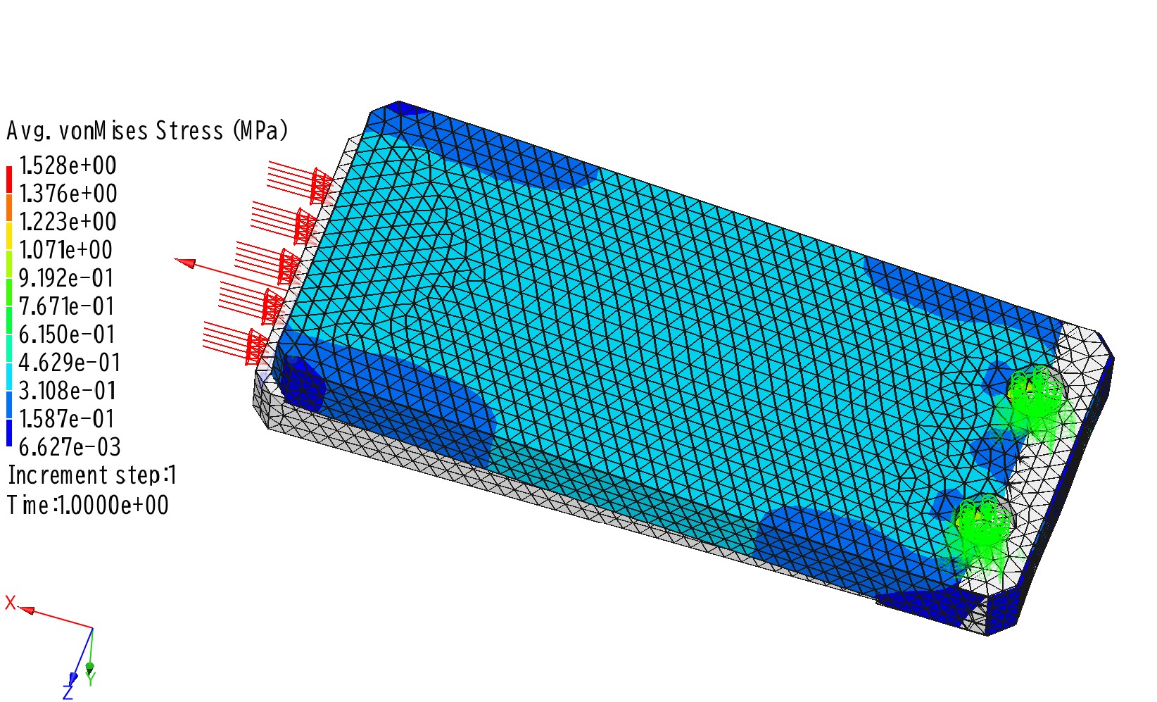 CAEによるクランプ部品の強度解析