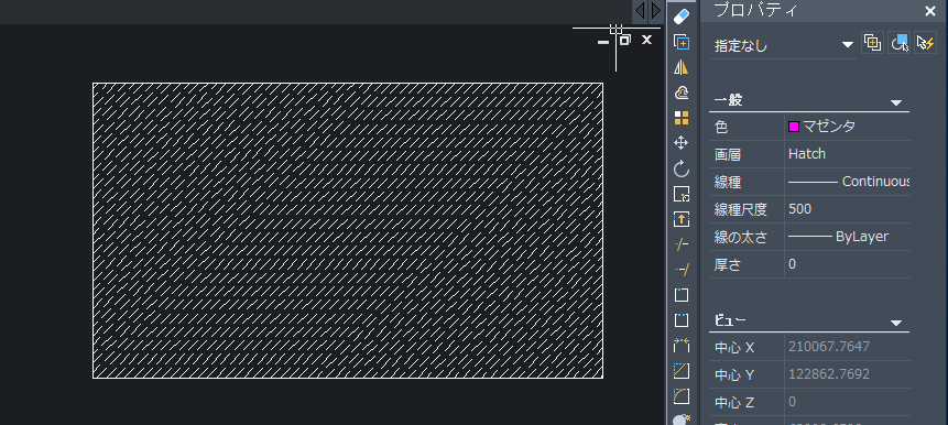 ハッチング パターン